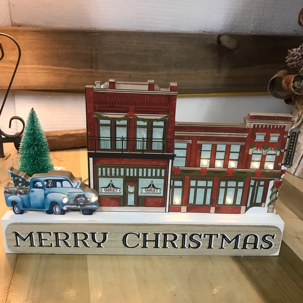 NWT pioneer Xmas decor. Lights up. Have never used.